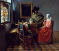 Le verre de vin baroque Johannes Vermeer